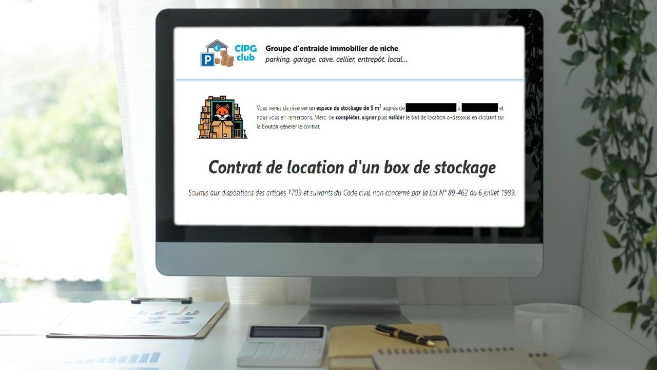 Tutoriel comment bien remplir un bail dématérialisé sur le site du CIPG club