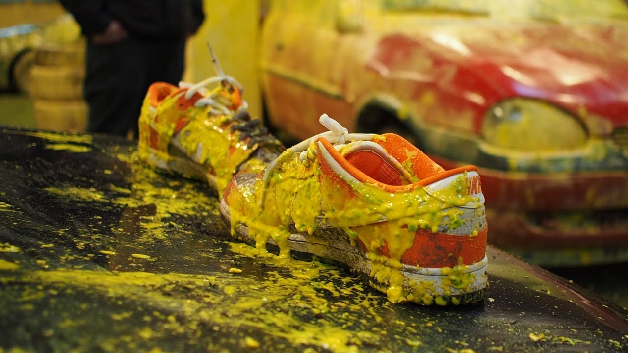 HIGHLY AKICKTIVE mit SNEAKERCLEANER auf Mission / Diesen NIKE machen wir amtlich dreckig!