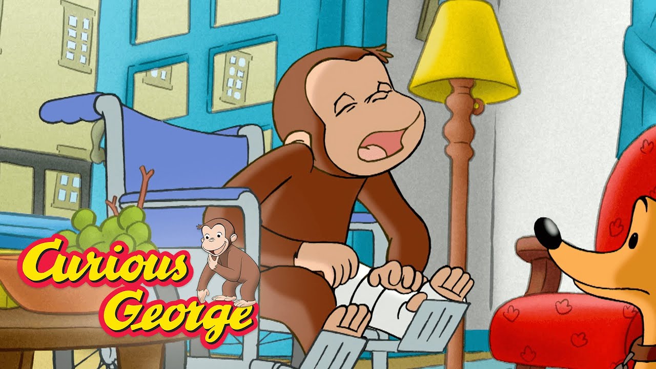 Broken Leg 🐵 Curious George 🐵Kids Cartoon 🐵 Kids Movies 🐵Videos for Kids