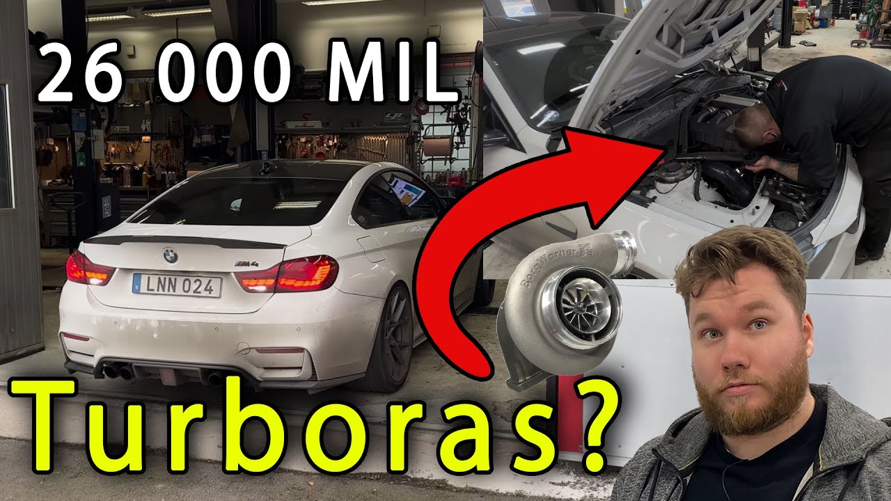 Lämnar M4 på Verkstad...