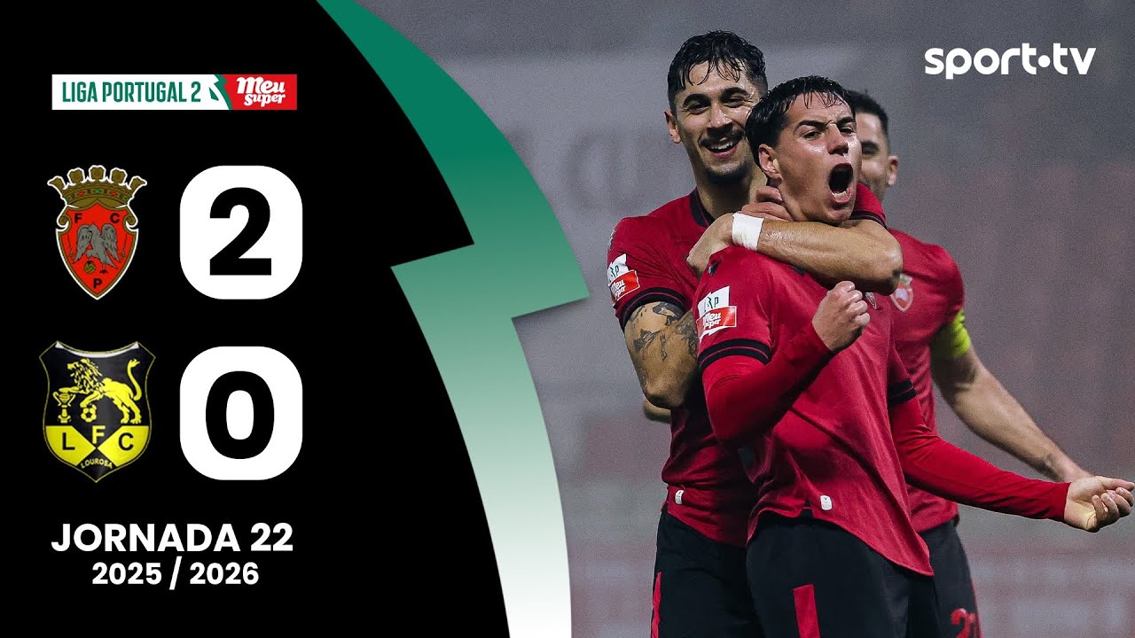 Resumo: Penafiel 2-0 Lourosa FC - Liga Portugal Meu Super | sport tv