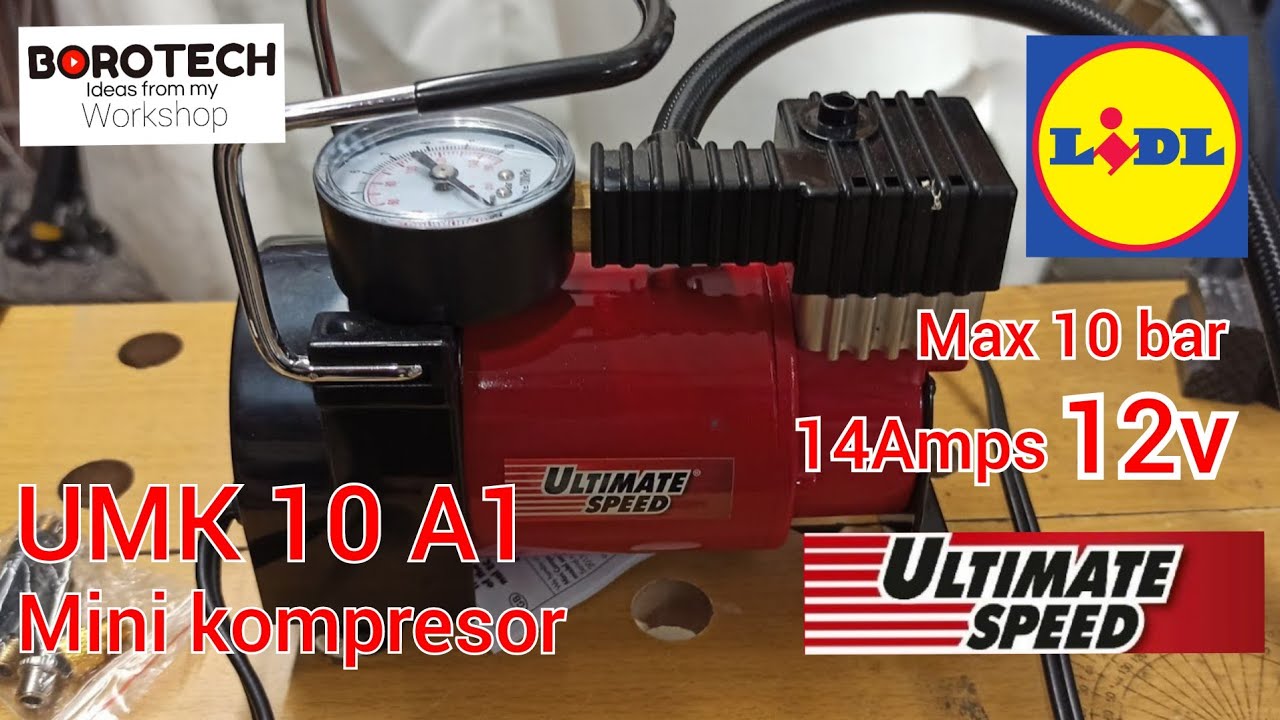 # 102 - УНИВЕРСАЛЬНАЯ СКОРОСТЬ Компрессор UMK 10 A1 mini от Lidl