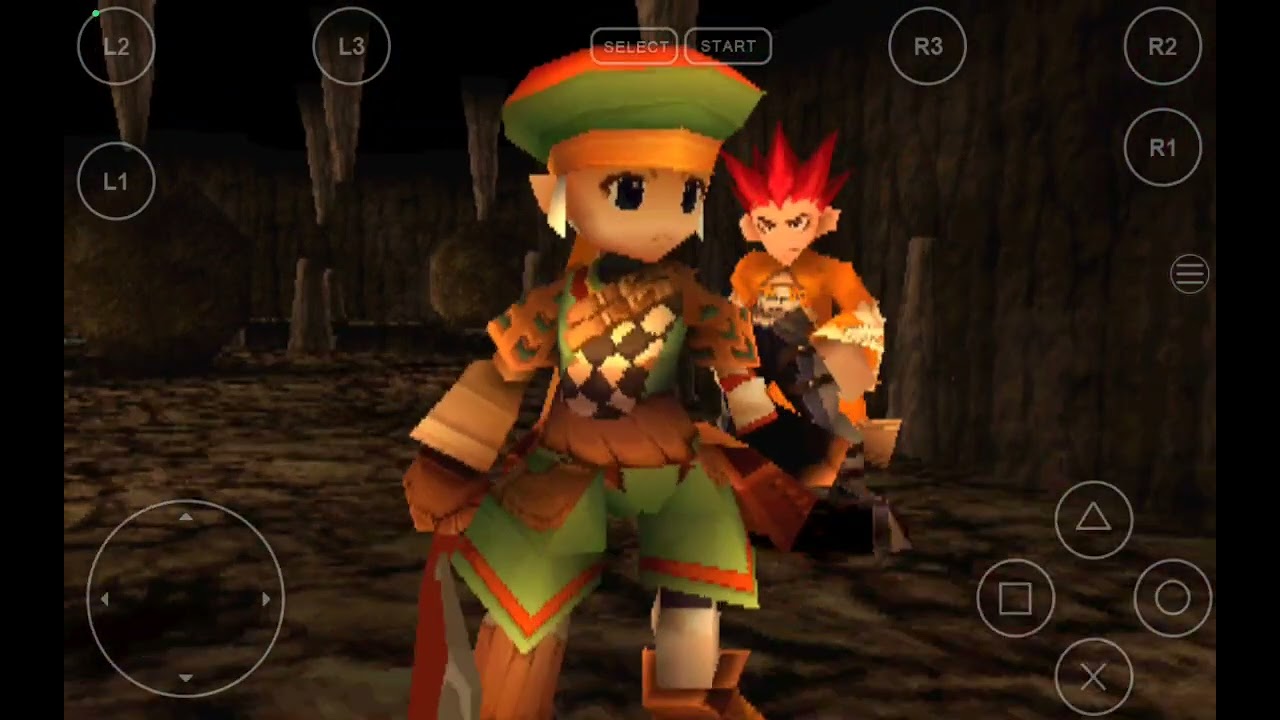 THREADS OF FATE-PS1-RUE'S STORY-Rue defeats TRAP MASTER and MODE MASTER and then he has WYLAF'S help