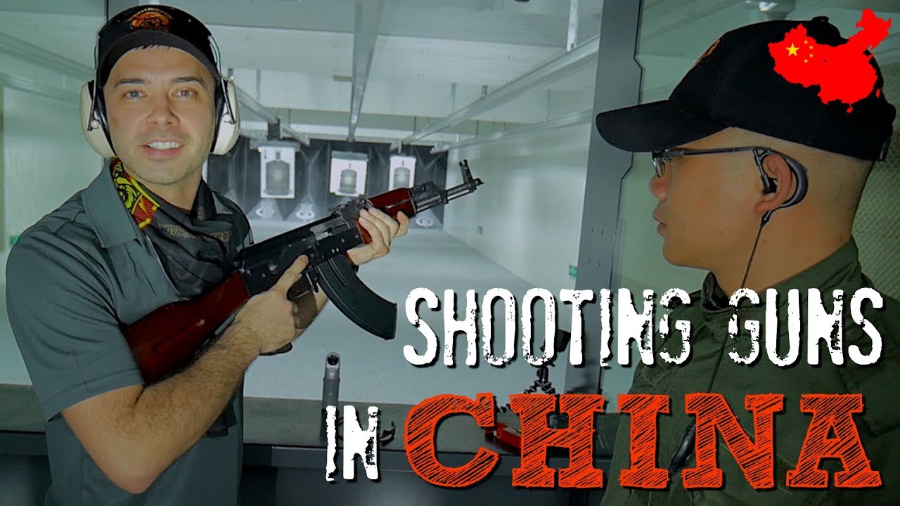 SHOOTING GUNS in CHINA!