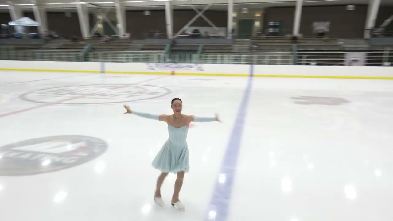 2025 National Solo Dance Final Evelyn Z. Gold Solo Pattern Dance P2 Viennese Waltz Variation