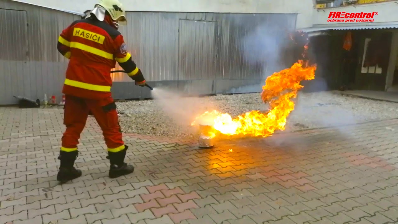Hasiaci prístroj - Vodná Hmla 6l AF, hasenie jedlého tuku