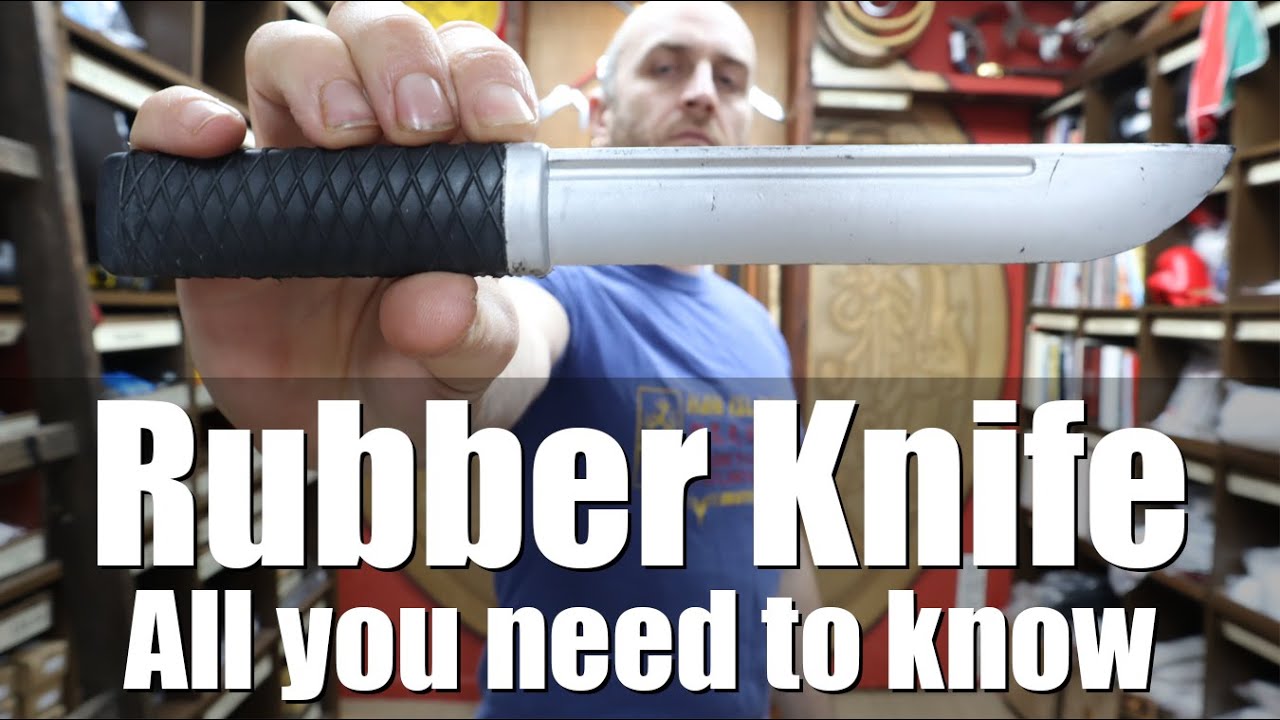Self Defence Rubber Knife Review | All you need to know | Enso Martial Arts Shop
