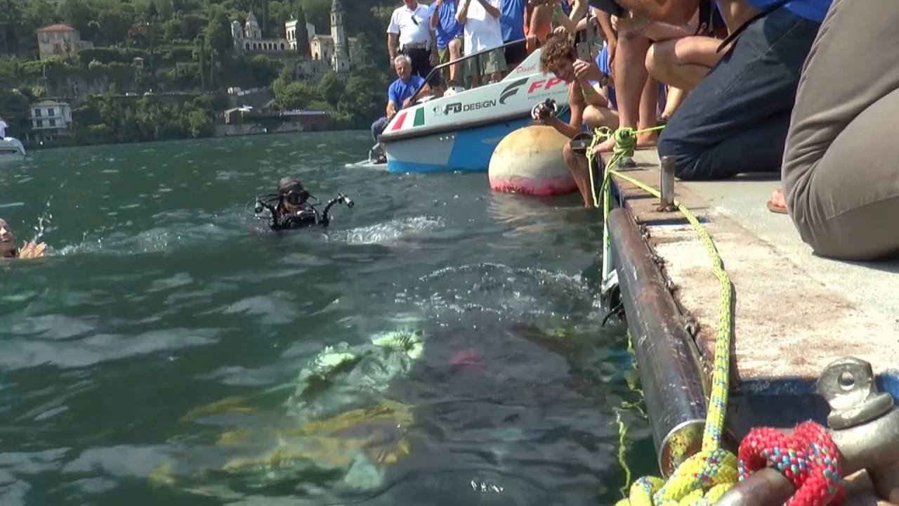 - 220 metri:  Danilo Bernasconi batte il  record di immersione profonda