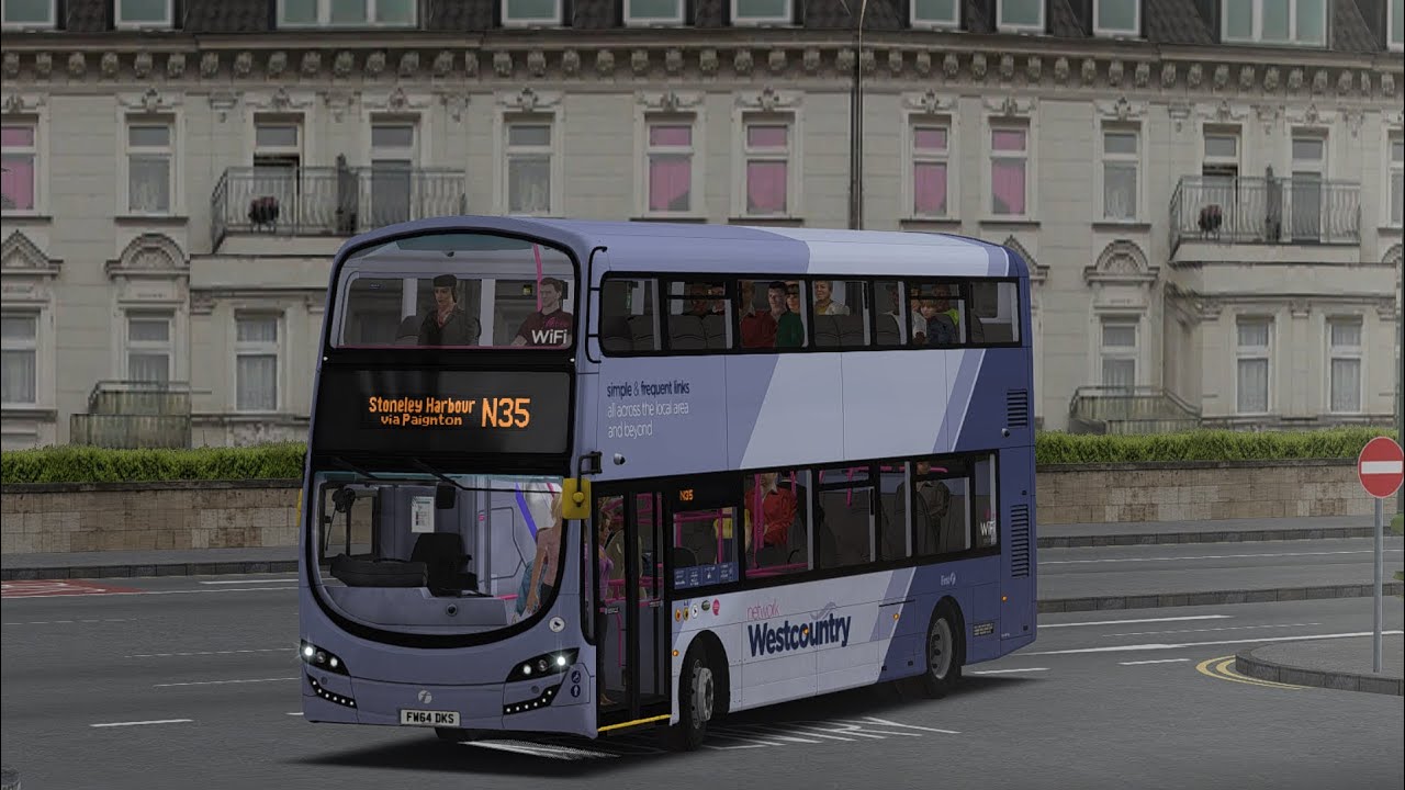 Westcountry 3 || Route N35 Stoneley - Totnes Bus Station