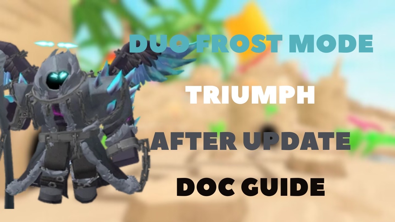 The EASIEST Duo Frost Mode Strategy! | DOC | NO MICRO FULL GUIDE - Tower Defense Simulator | TDS