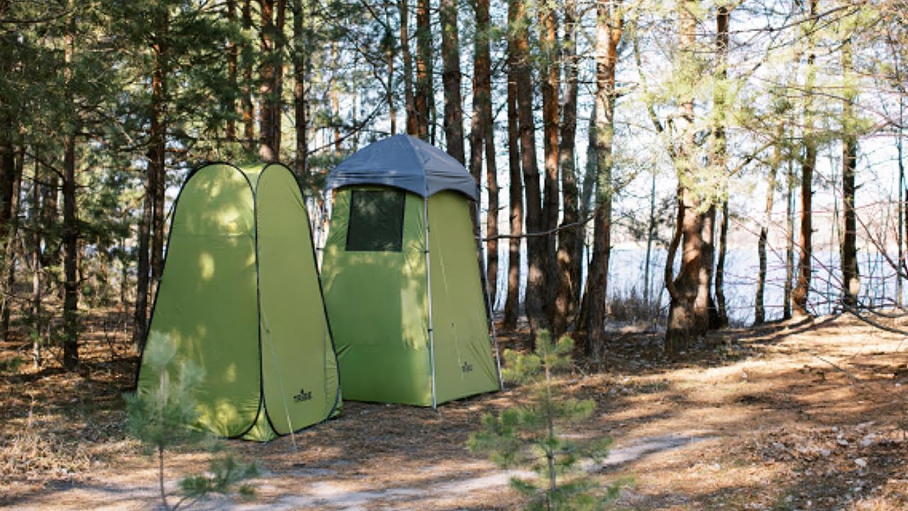 Санітарні намети Tribe Shower Pro та Shower Lite