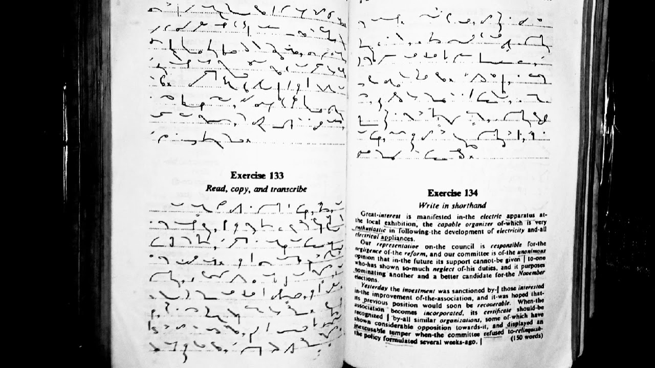 Shorthand Dictation of exercise 133 |dictation of special contractions |Shorthand Club