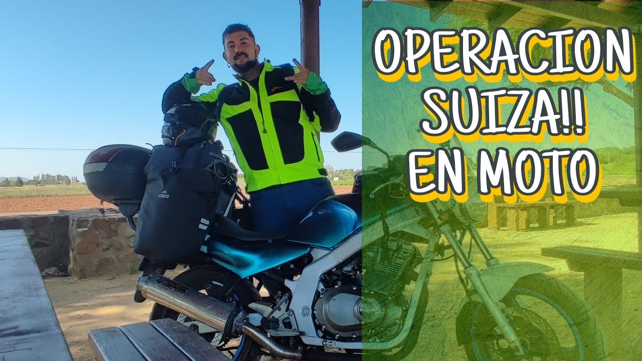 COMIENZA un nuevo VIAJE EN MOTO!! OPERACIÓN SUIZA CAP1