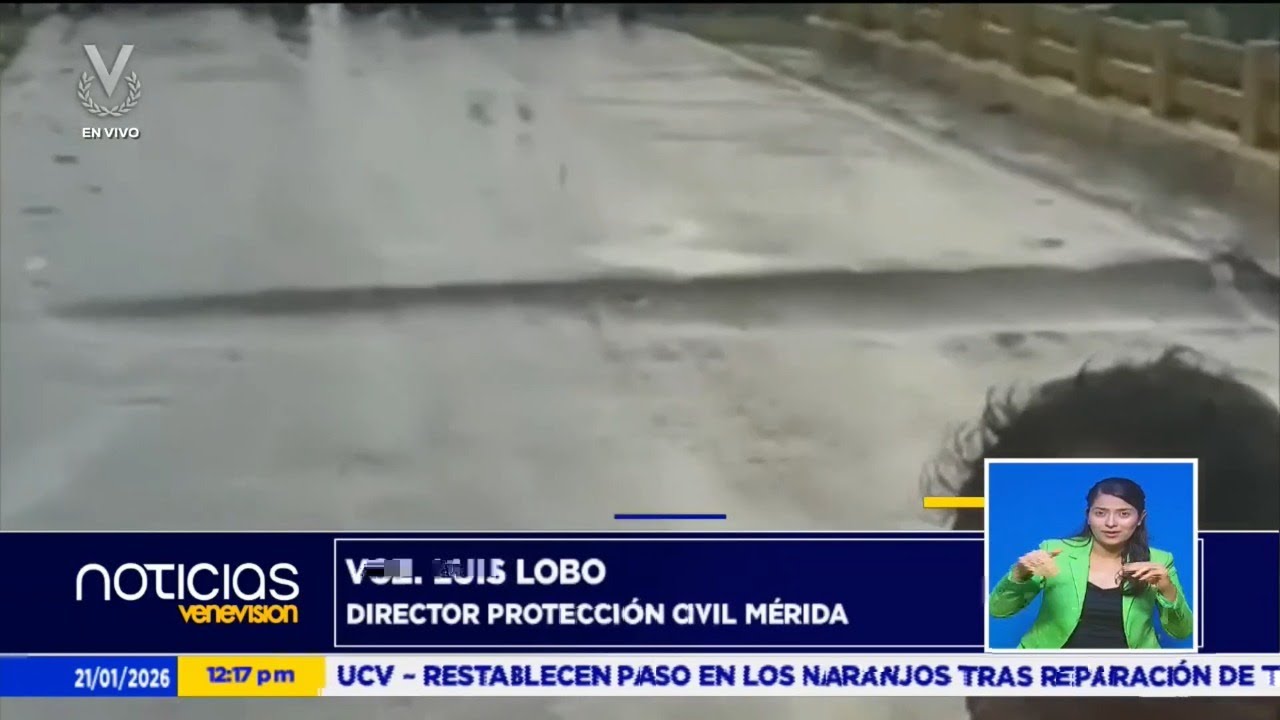 ALERTA EN MÉRIDA: Colapsa puente 