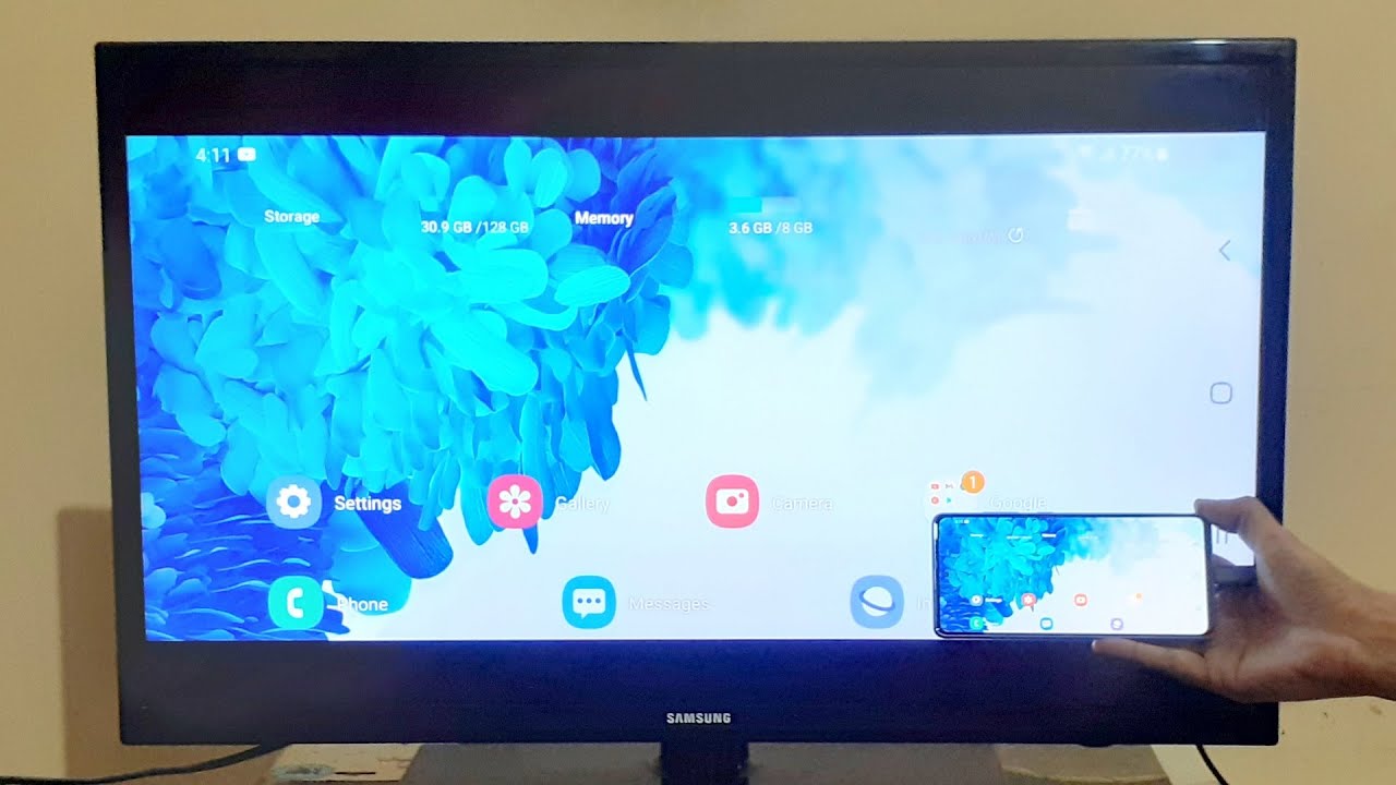 How to Connect Samsung Phone to LED TV | Share Samsung Phone Screen on LED TV