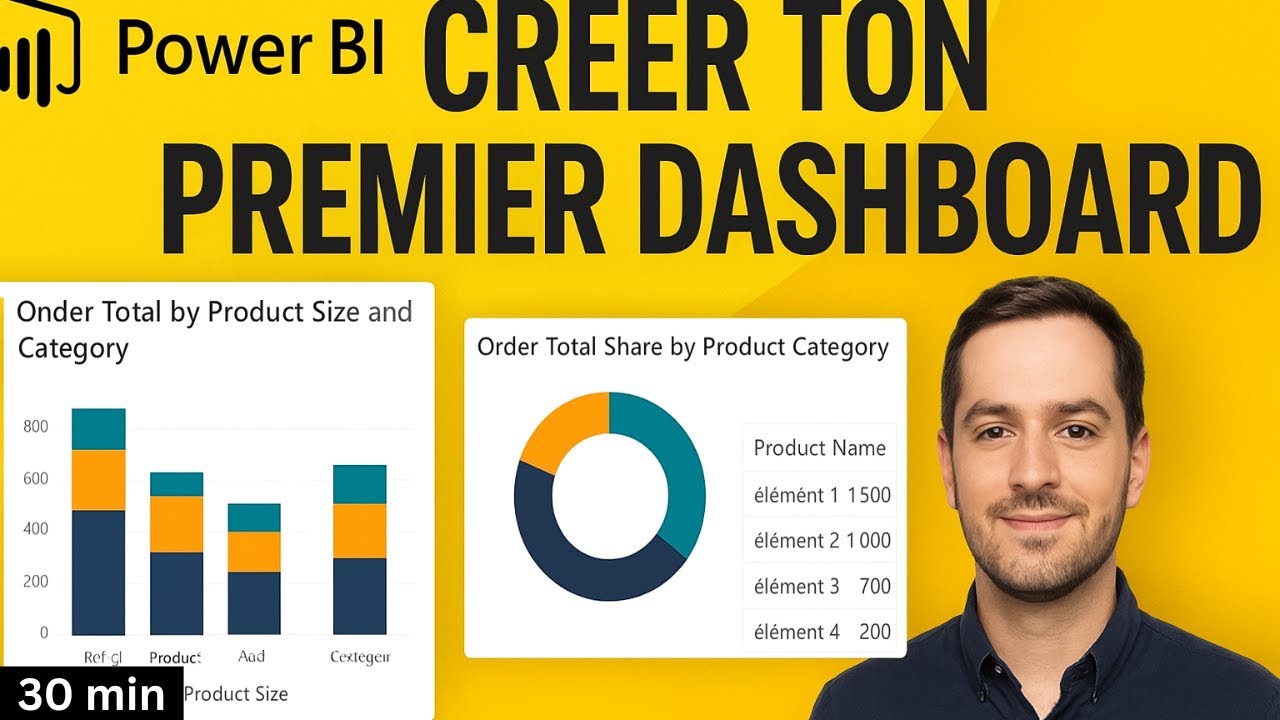 Power BI pour Débutant : Crée et Publie ton premier dashboard interactif