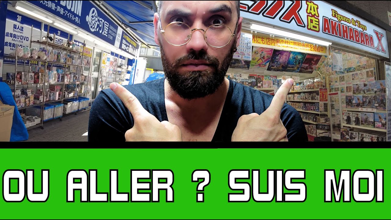 TOP des BOUTIQUES PAS CHERES, mais JE DECONSEILLE AKIHABARA - Vlog Japon Figurine