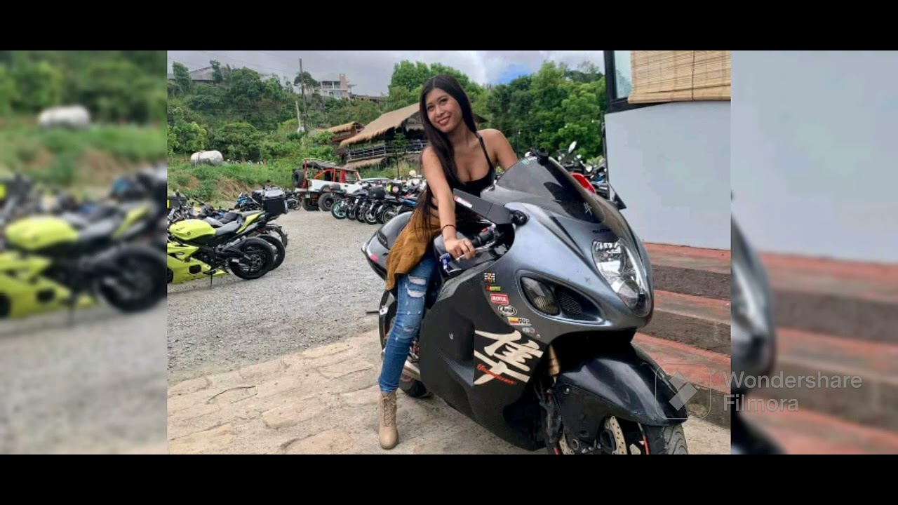 goddess Moto lady Rider of Luzon Philippines