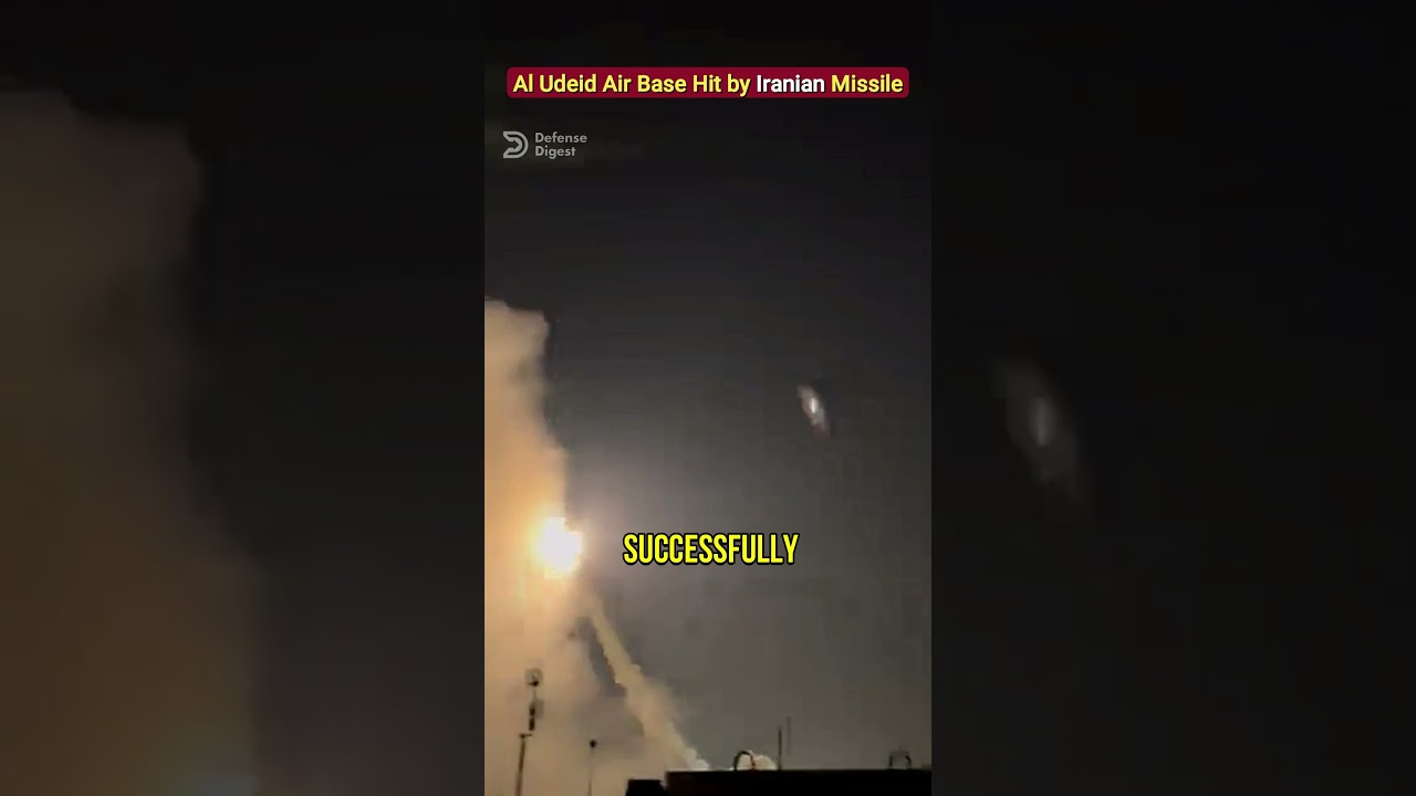 Al Udeid Air Base Under Fire!