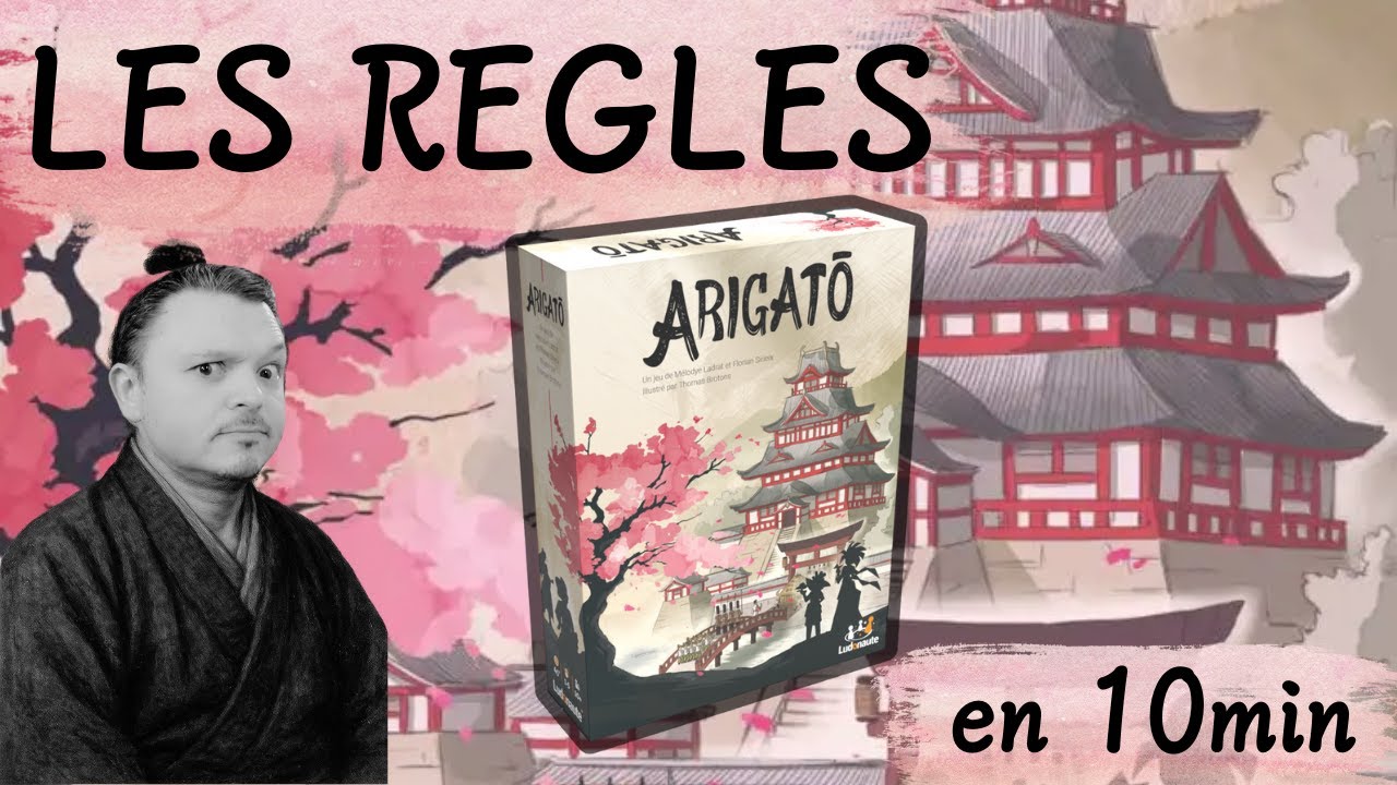 Arigato : Les règles en 10min sur BGA