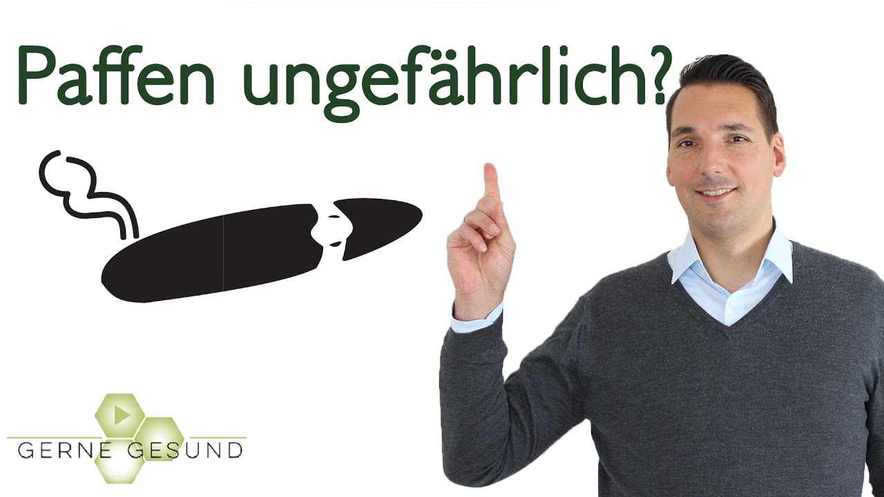 Wie schädlich ist das Paffen von Zigarren und Pfeifen eigentlich? - Gerne Gesund