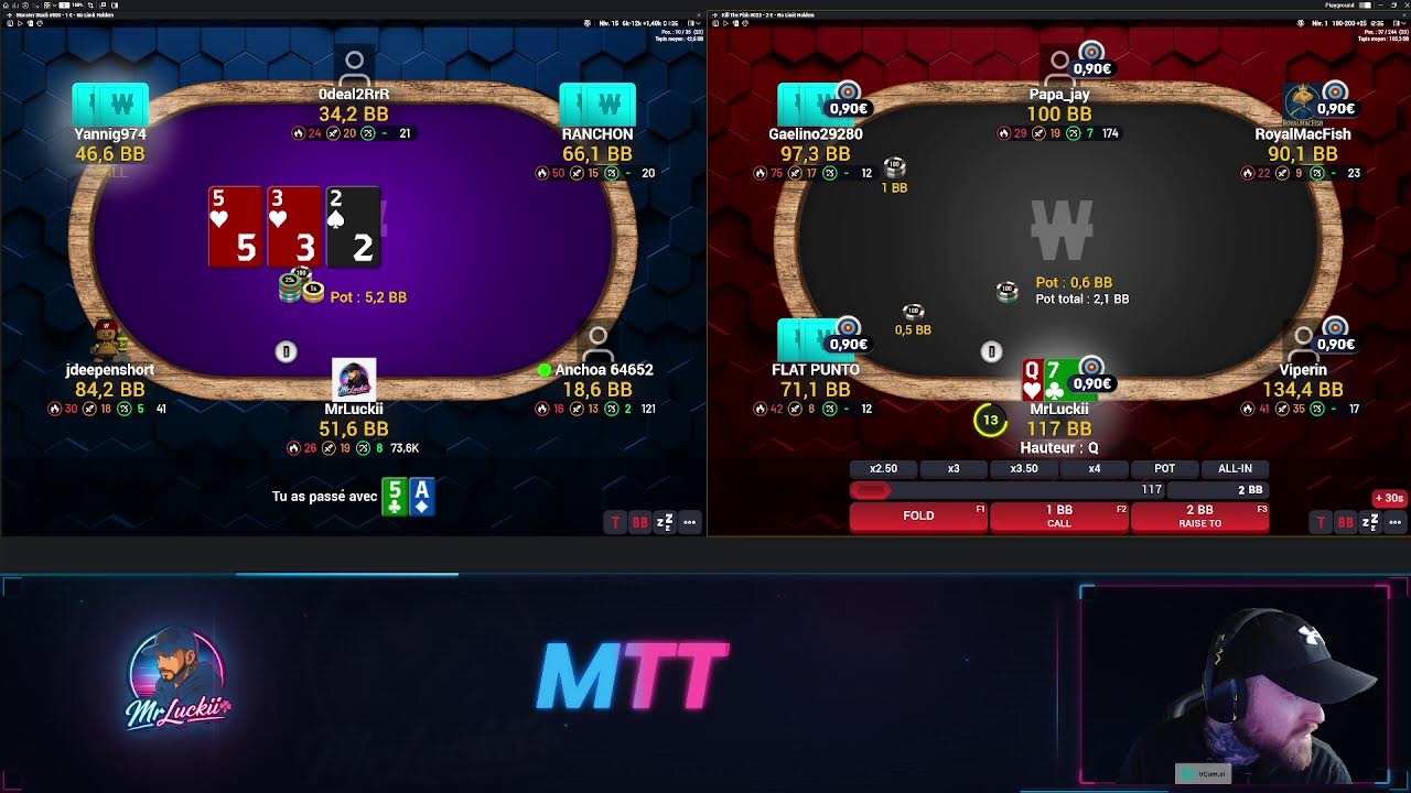 POKER / MTT : Micro limite . Un gros TOKEN svp !   D&eacute;lai : 2 Min