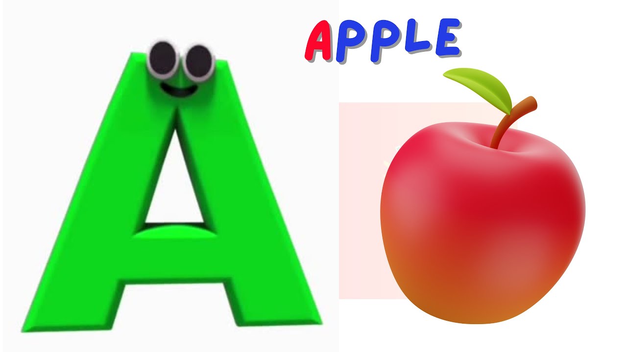 A is for Apple | ABC Phonics Song | Kindergarten Learning Videos for Toddlers | Nursery Rhymes