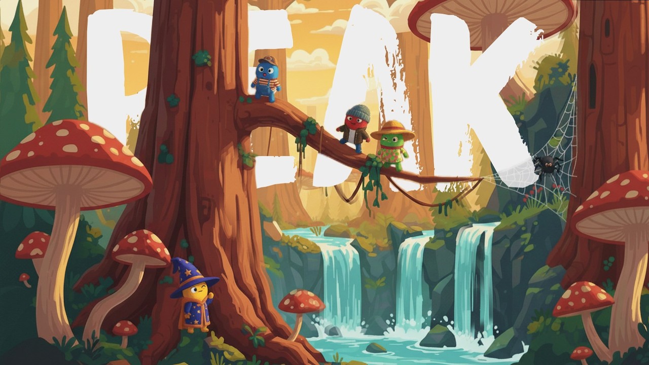 КАК МЫ С ДРУЗЬЯМИ НА ГОРУ ВЗБИРАЛИСЬ | PEAK #olisikplay #peak #coop #кооператив #peakgame