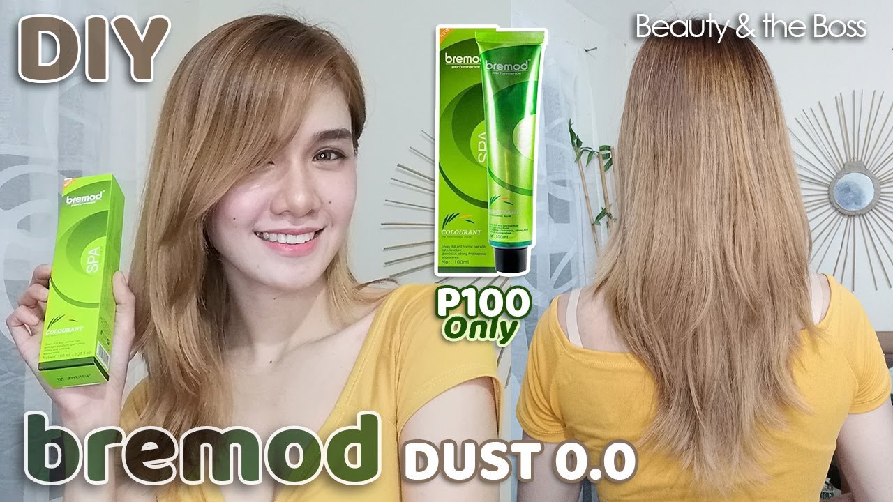 DIY TIPID HAIR COLOR | TIPS & TUTORIAL AT HOME | NO BLEACH | BREMOD DUST 0.0 | 100 Pesos Only