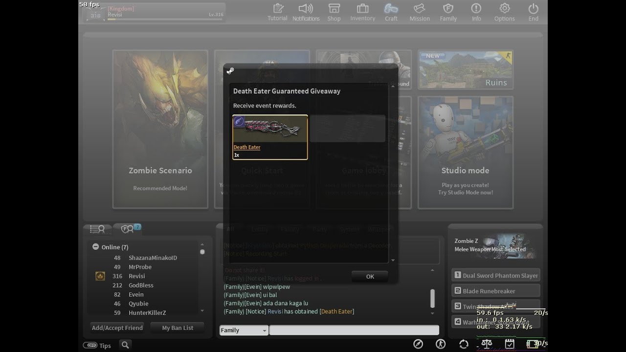 Counter Strike Nexon : Studio (CSN:S) Review Death Eater and get from Guaranteed