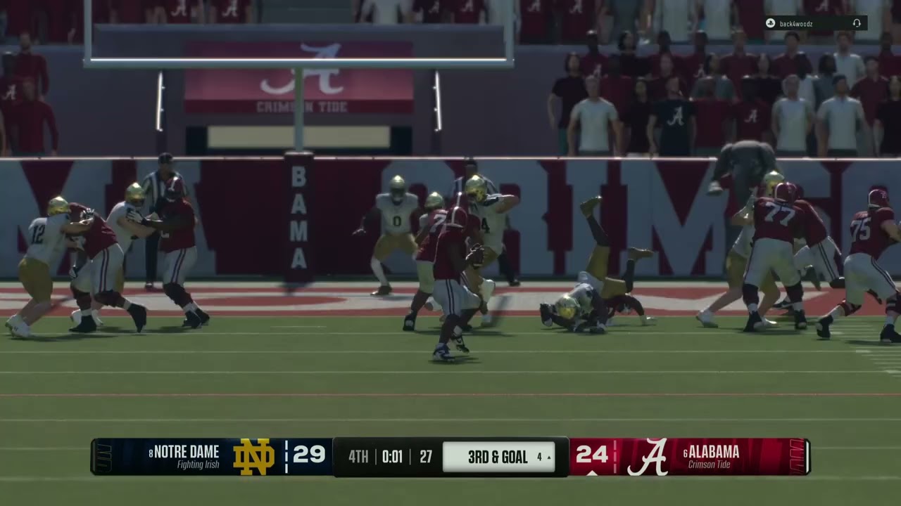 LAST SECOND PLAY TO WIN! | EA College Football 25