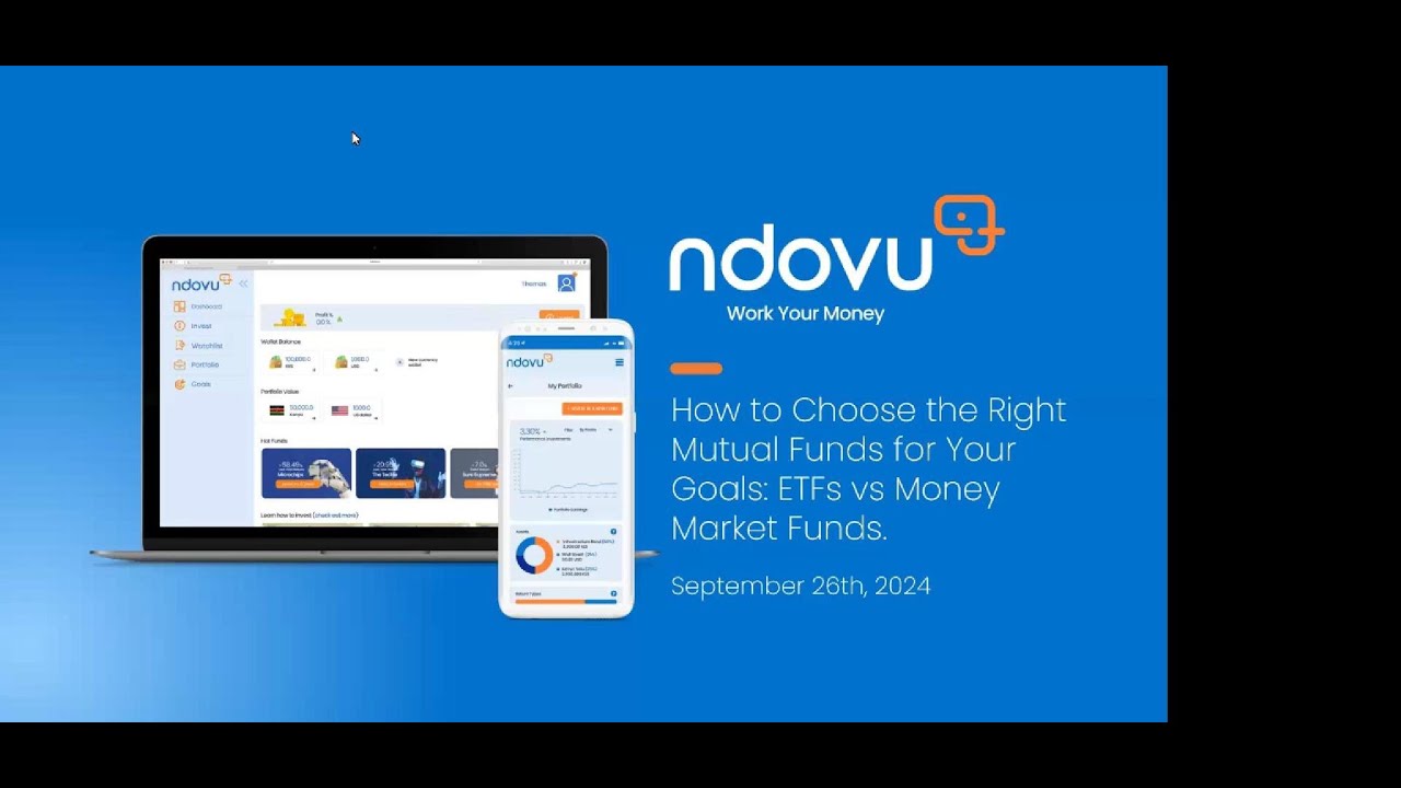 ETFs vs Money Market Funds: How to Choose the Right Mutual Fund for Your Goals