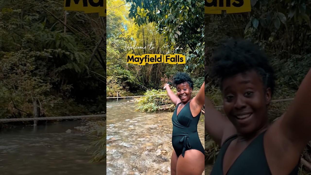 📍Mayfield Falls | Westmoreland 🇯🇲 #mayfieldfalls #westmorelandjamaica #travelwithtoniann