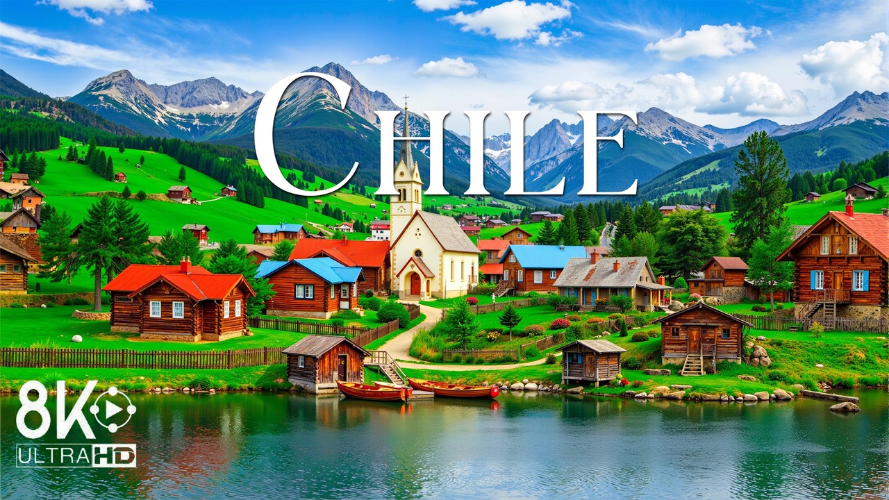 Путешествие в Чили 8K 🇨🇱✨ – Захватывающая дух природа | Расслабляющее живописное видео