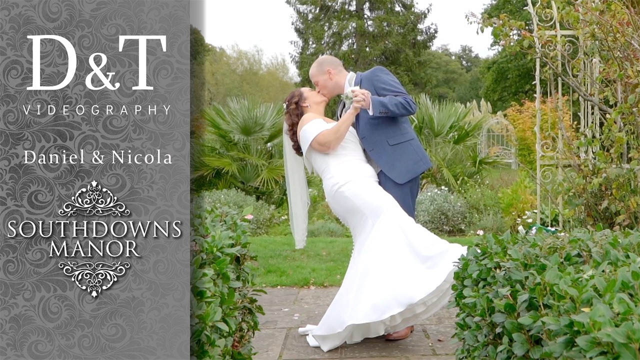 Dan & Nicola Wedding Highlights from Southdowns Manor