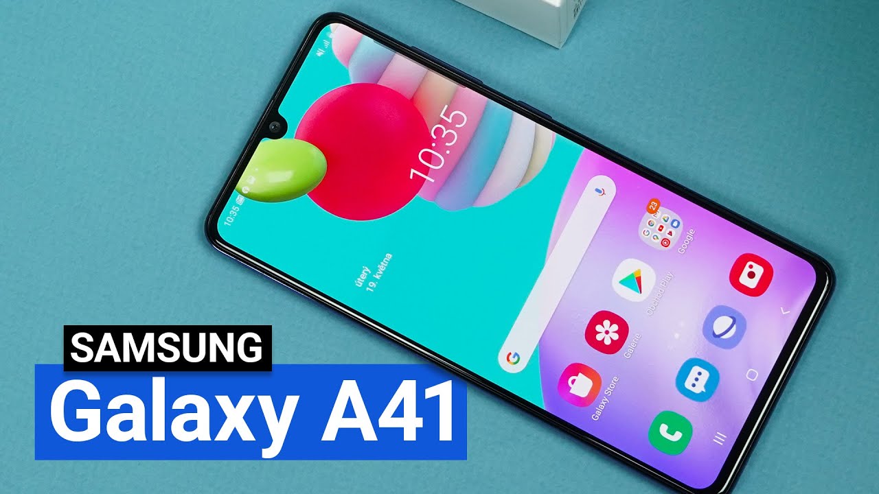 Unboxing a fototest Galaxy A41 - První dojmy z nového Samsungu