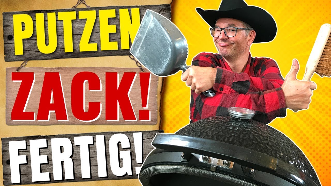 KAMADO JOE Keramikgrill reinigen - Schritt für Schritt | Grill Sheriff Grüningen