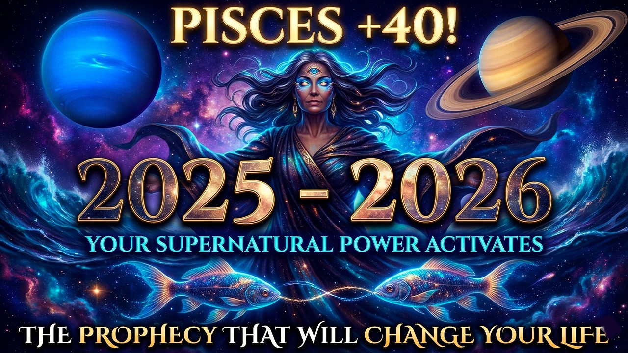 PISCES 🌊 Your SUPERNATURAL POWER Activates: The 2026 PROPHECY that will CHANGE your Life Forever 👁️✨