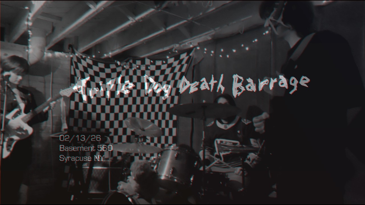 Triple Dog Death Barrage at Basement 560 in Syracuse, NY 02/13/26