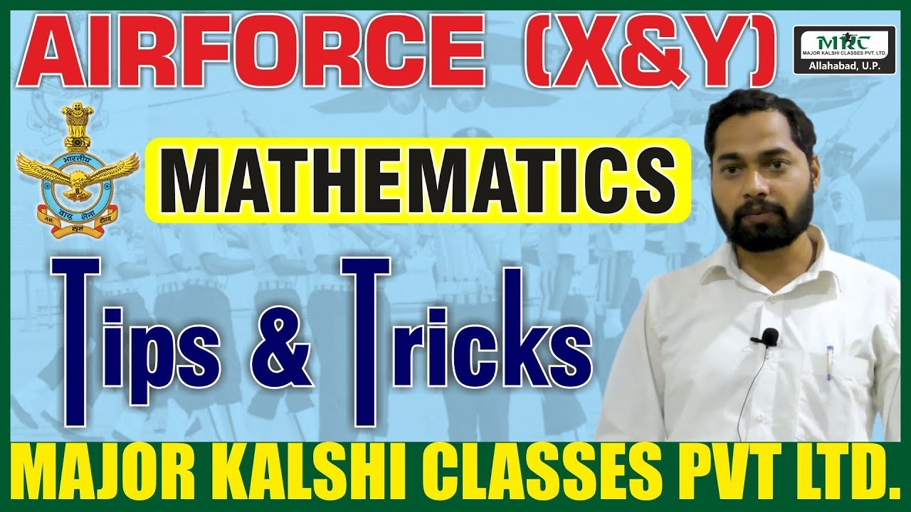 Indian Air Force Math Tricks & Tips For X Group Exam