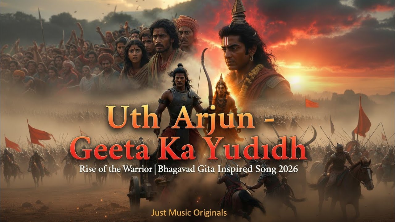 Uth Arjun – Geeta Ka Yuddh | Rise of the Warrior | Bhagavad Gita Inspired Song |Just Music Originals