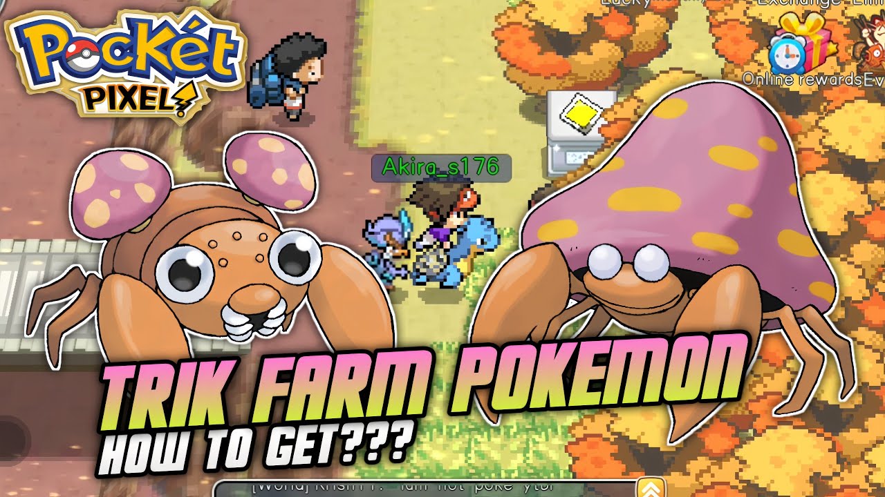 POCKET PIXEL | CARA MEMBUAT POKEMON FARM TERBAIK