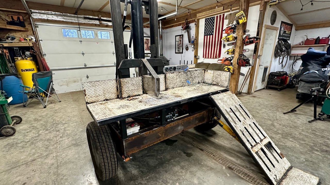 Building a Vertical Log Splitter Part 3