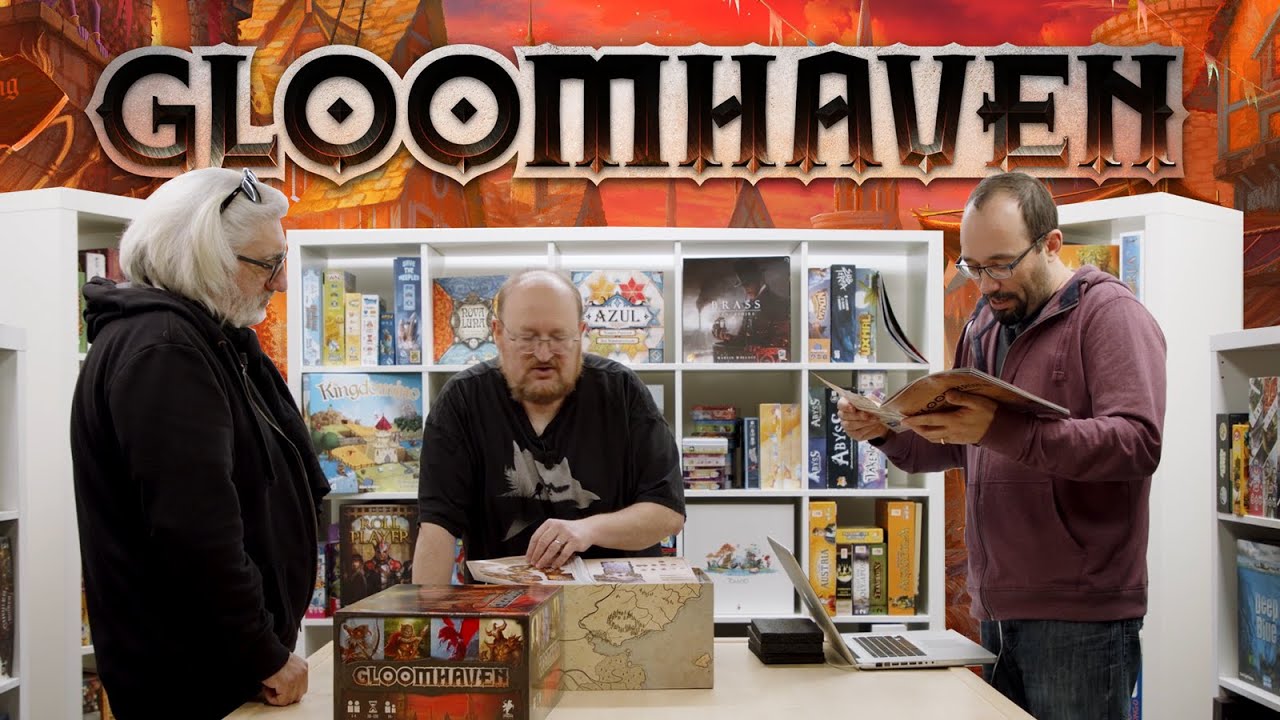 Gloomhaven, de l'open the box !