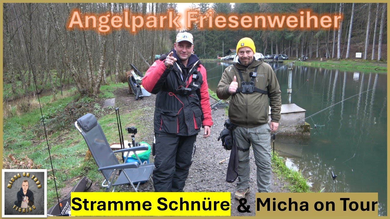 Forellenangeln im Angelpark Friesenweiher // ULangeln Powerbait alles funktioniert ! //