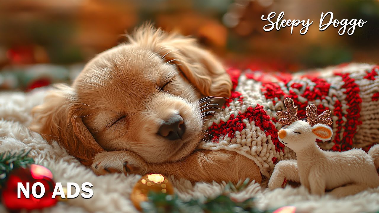 12 Часов Музыки Для Успокоения Собак 🐶🎅 Глубокий Сон и Снятие Стресса 🎄Без Рекламы