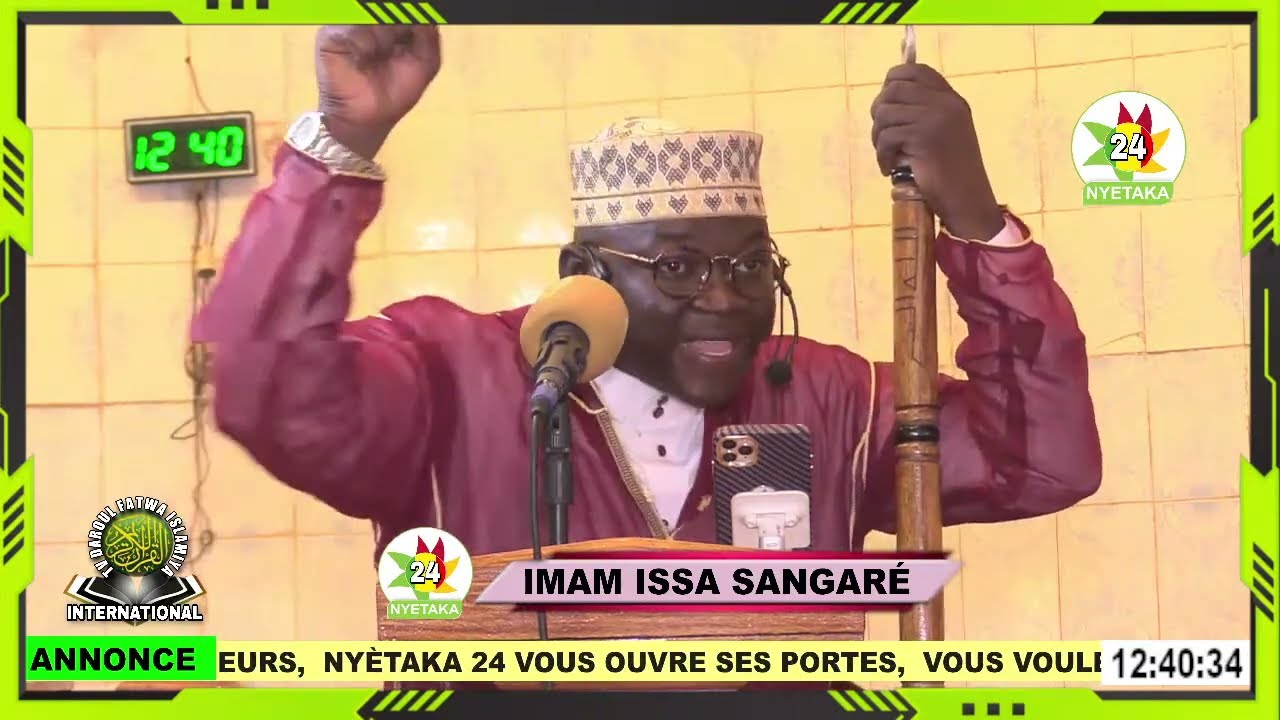 SERMON DU VENDREDI / IMAM ISSA SANGARÉ