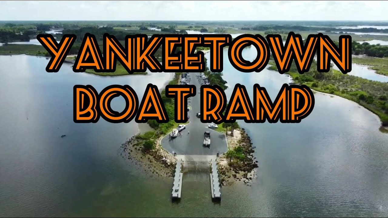 Yankeetown Florida end of the road Boat Ramp #drone