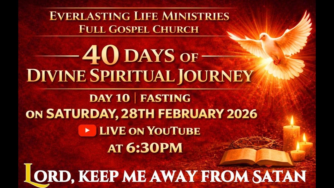 Lord, Keep Me Away From Satan - Part 1 - Day 10 Fast & Pray - Rev. Vincent Rajendra - Sat, 28 Feb 26