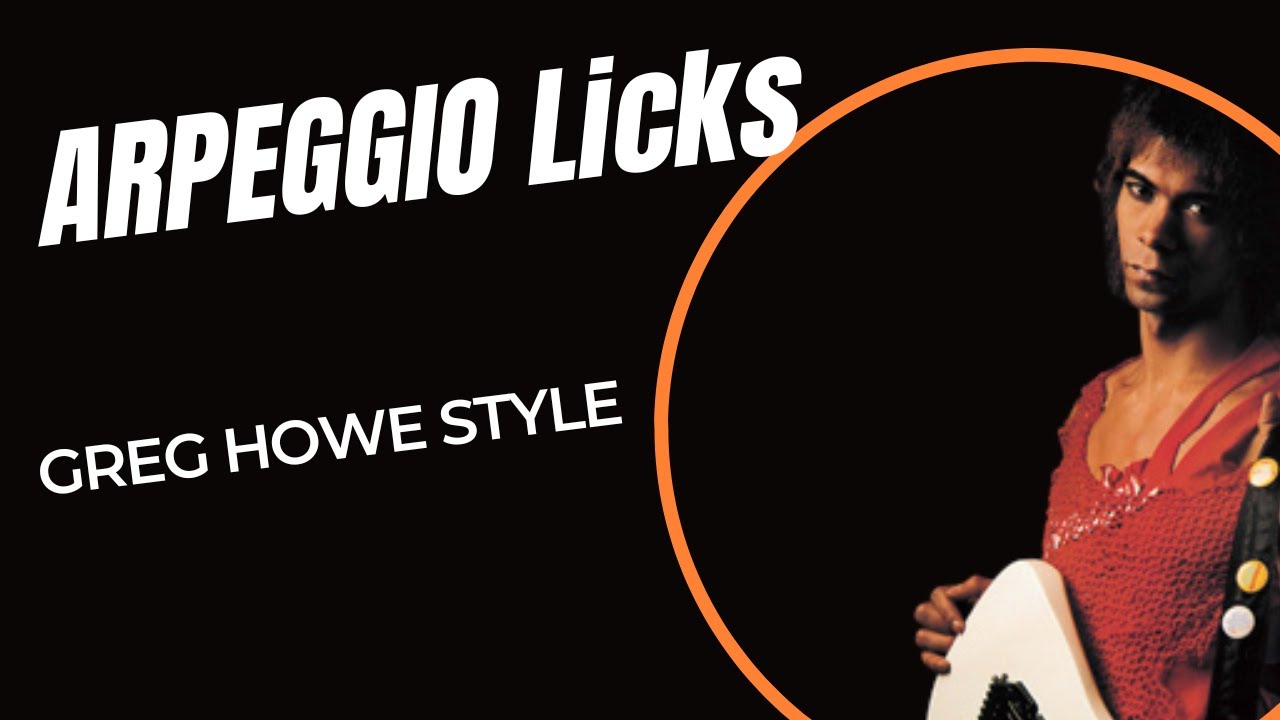 How To Play Greg Howe Style Parallel in time Guitar Licks  -  Lead Guitar Lesson